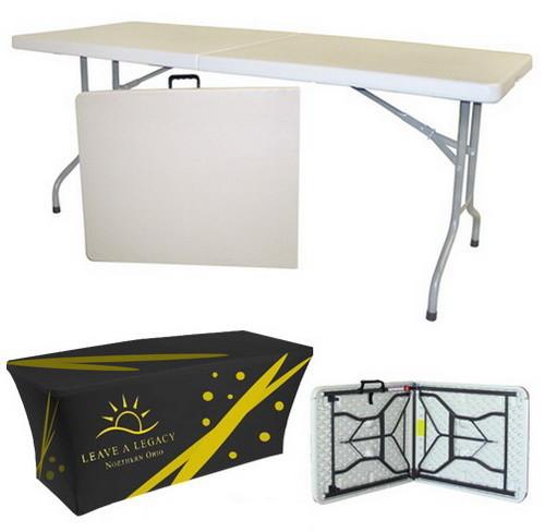 Cheap Custom Logo Printed Advertising Flag Banners Table Runners on 230g knitted fabric for sale