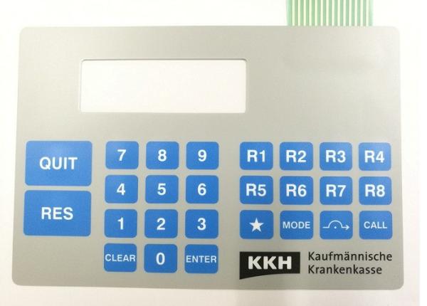Cheap Double Tail Custom Tactile Membrane Switch With 3d Digital Printing for sale