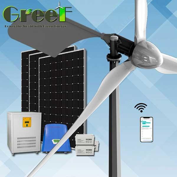 Cheap 1KW Windmill Energy On/Off-grid Solar Hybrid Wind Turbine for sale