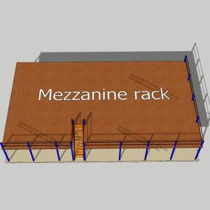 Best Fire Rated Mezzanine Racking System ODM wholesale