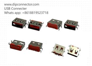 Best Orange USB Socket Connector Withstand Voltage AC500V High Performance wholesale