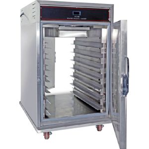 Best 7 Trays Electric Glass Door Two Side Open Commercial Food Warmer Holding Cabinet wholesale