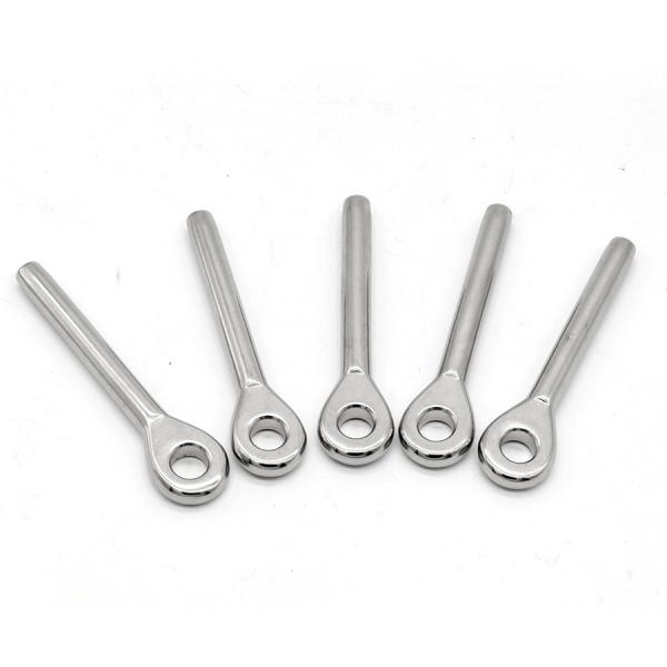 Cheap Hardware Lifting Eye Threaded Terminal Stud Wire Rope Terminal for sale