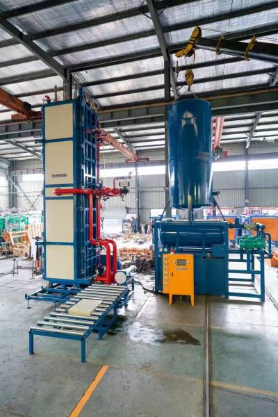 Cheap Fully Automatic EPS Vacuum Block Making Machine Safety for sale