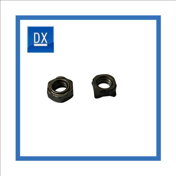 Cheap M12 Carbon Steel Black Phosphating Welding Nut Non Standard Construction for sale