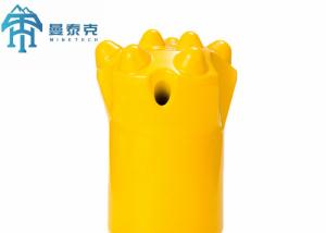 Rock Blasting Hole Mining Button Bit , 11 Degree Taper Bit 34mm