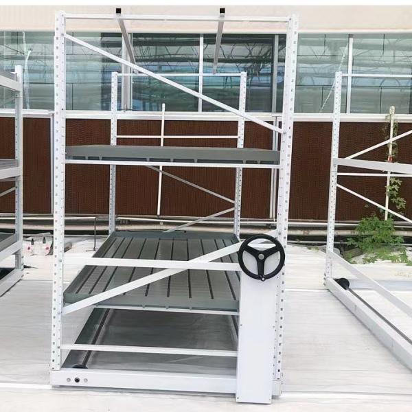 Cheap Adjustable Portable Rolling Grow Table Optimize Multi Level Nursery Bed for sale
