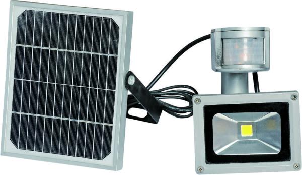 Cheap fashion design solar PIR led flood light china for sale