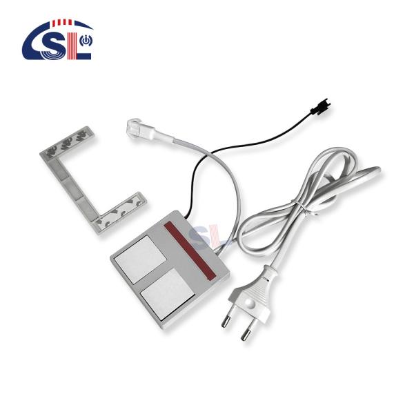 Cheap 12W Small Double Keys Dimmer Touch Sensor Switch for Bathroom Mirror Defogger Max. 1A for sale