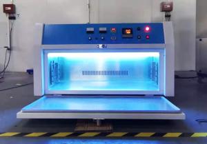 China LIYI Small Size Desktop Aging Test Chamber UVA340 UVB313 UVA351 1200mm UV Lamps on sale