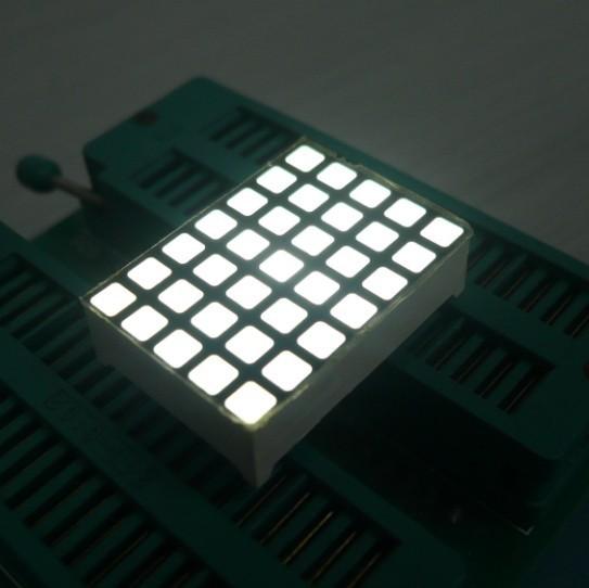 Cheap White 5x7 Dot Matrix LED Display High Efficiency Programmable LED Display for sale