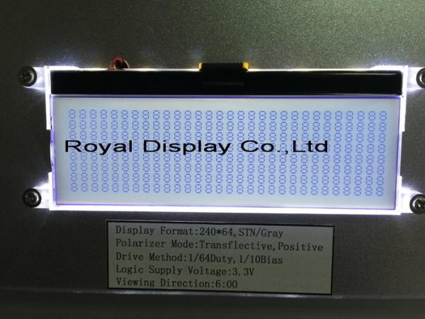 Cheap Chinese Factory Price Customized 240X64 FSTN Graphic LCD Display Module Stn Positive Monochrome LCD Module for sale