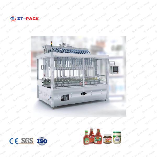 Cheap 0.5L-5L Full Automatic Bottling Sauce Filling Machine for Jam Ketchup Honey Curry for sale