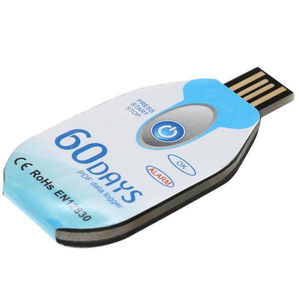 Cheap IP67 Disposable Temperature Data Logger Cold Chain Transporation for sale