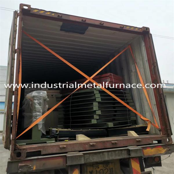 Cheap 400KW Tilting Induction Furnace For Brass And Red Copper Melting Process for sale