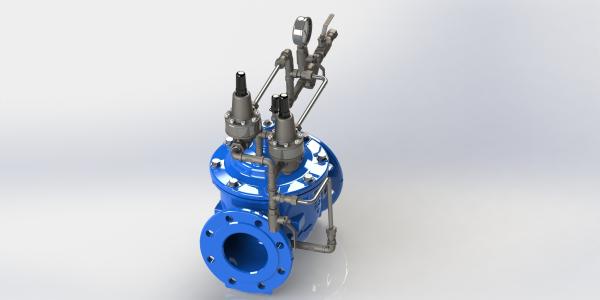 Cheap Nylon Reinforcement Hydraulically Operated Surge Anticipating Valve IP68 for sale