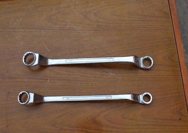 Cheap Double Offset Basic Construction Tools , Ring Spanner Wrench Plum Wrench for sale