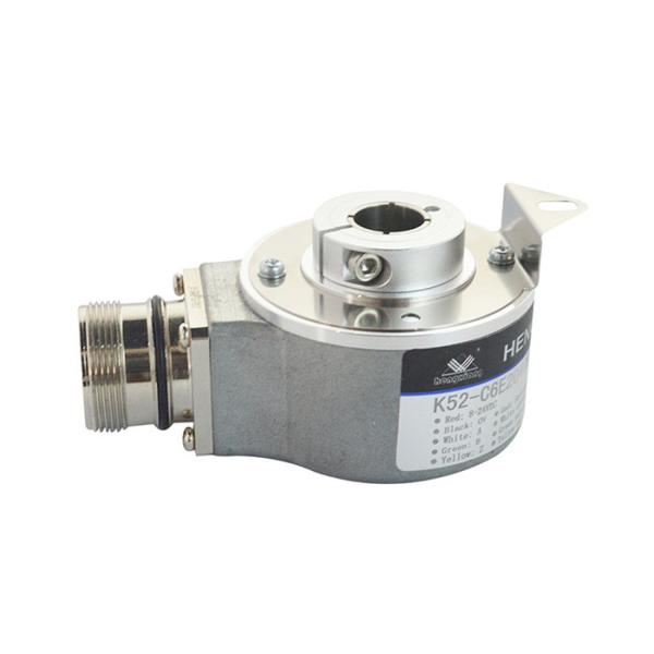 Cheap 8192ppr 8 Poles Incremental Position Encoder K52 Hollow Shaft UVW Signal Line Driver Output for sale