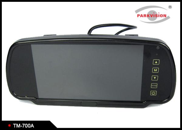 Cheap 7 Inch Car Digital LCD Reversing Mirror Monitor With Easy Touch Button Control for sale