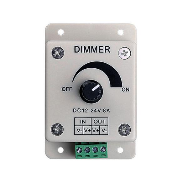 Cheap DC 12V 8A LED Controller Dimmer Switch Adjustable Brightness Single Color for sale