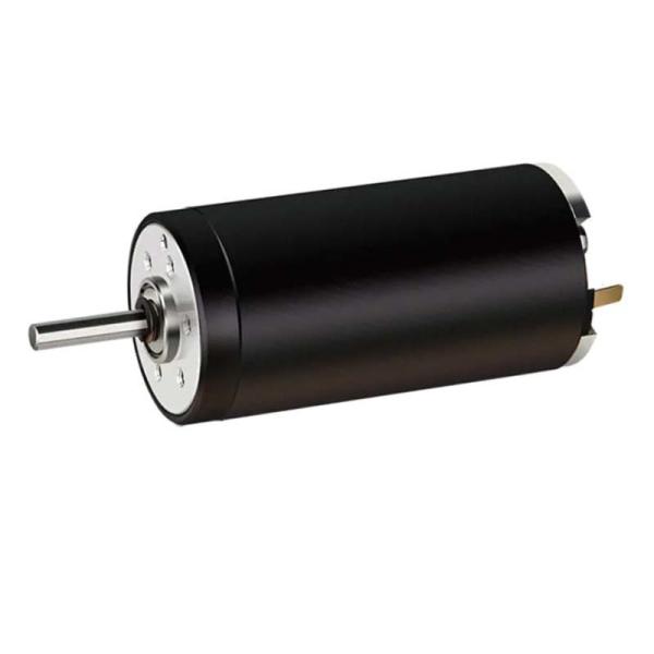 Cheap Customizable 35mm Brush DC Motors Coreless 92 Watt 4640rpm 12V High Efficiency for sale