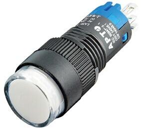 Diameter 12mm Digital Speed Indicator IP40 With Round / Square Pushbutton