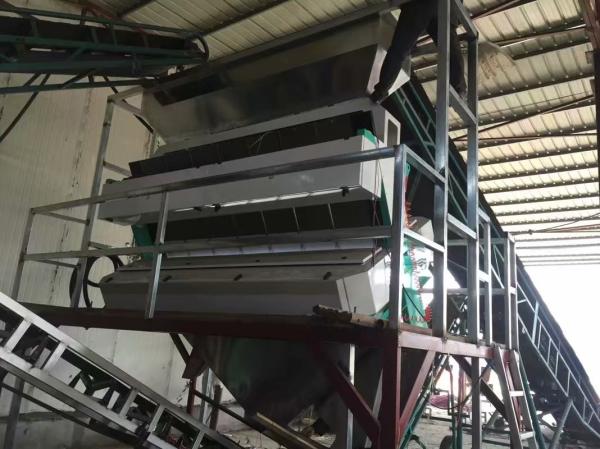 Cheap Optical RGB Wheat Color Sorter 7000kg/h with Two CCD cameras for sale