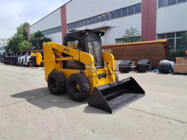 Cheap 1050kg Skid Steer Loader JC75 with Various Attachments Supplier in Jamaica for sale