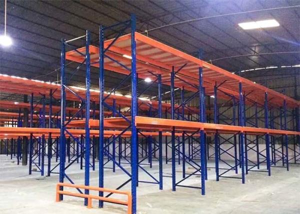 Cheap 500kgs/layer Q235 Warehouse Shelves Pallet Racks 2.5mm Thickness for sale
