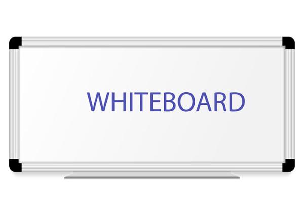 Cheap Vertical Large Magnetic White Board , Magnetic Whiteboard Wood Frame for sale