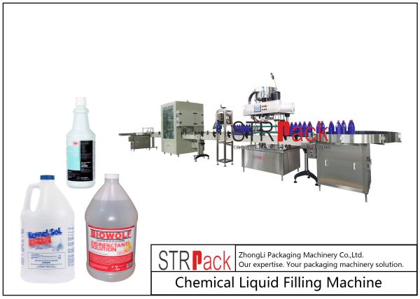 Cheap Automatic Bottle Filling Line with PLC Control System for sale