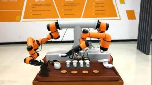 Best Collaborative Robot Of AUBO i16 Cobot With 6 Axis Robotic Arm For Tea Making As Service Robot wholesale