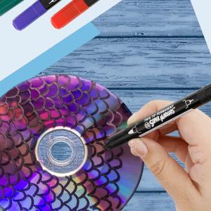 Permanent Ink Type and Paper Writing Medium tip CD Permanent Marker
