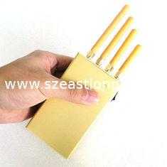 Cheap 4 Band Portable GPS Jammer WIFI Bluetooth Wireless Video For Cell Phone for sale