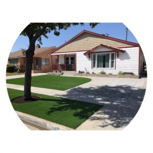 China 50mm Landscaping Artificial Grass 40-60mm Fake Grass Edging on sale