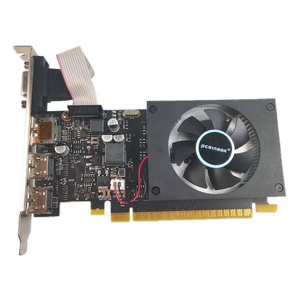 Cheap PCWINMAX GT730 2G 4G Multi Display Graphics Card DDR3 64 Bit 128 Bit VGA+DVI+2xHD for sale