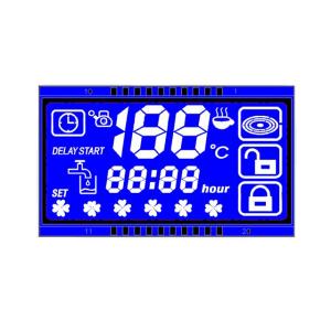 Beauty Equipment Custom Size Lcd Display , 6 O'Clock Negative HTN Lcd Display