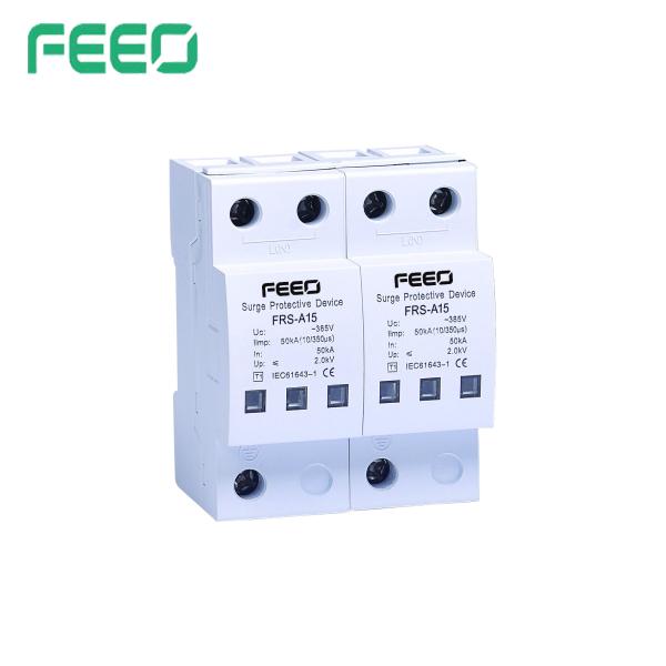 Cheap Modular installation Plastic 15KA AC Surge Protector for sale