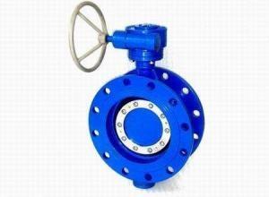 Cheap A216 WCB Double Eccentric Wafer Butterfly Valves S960 DN100 4",cast steel for sale