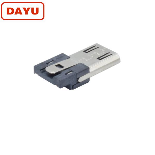 Cheap ODM OEM 2 Pin Micro USB 3 Connector Double Lock 5000-15000 Cycles Durability for sale