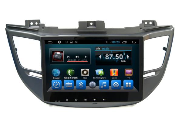 Cheap Android In dash Digital Media Receiver HYUNDAI DVD Player for Ix35 2015 for sale