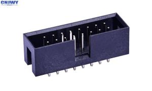 Best PCB DIP Box Header Connector Rectangular 2 * 12 Pin Insulation Resistance wholesale
