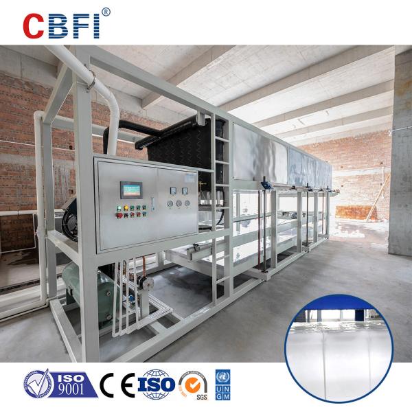 Cheap Big Capacity Direct Cooling Ice Block Machine Output From 10 Tons R517 for sale