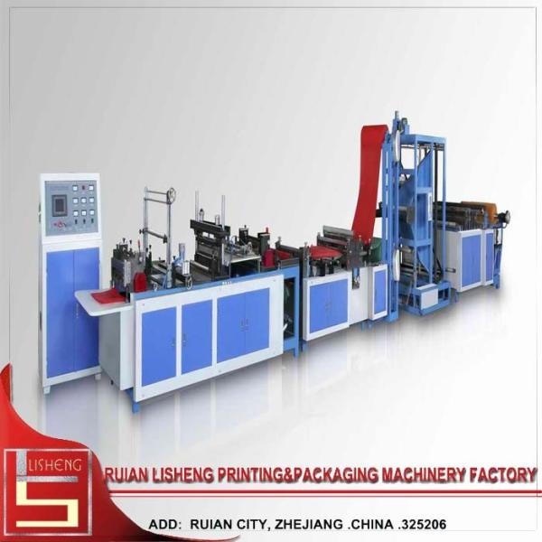 Cheap High Stability Soft Loop Handle Bag non woven bag machine With Ultrasonic Heat Seal for sale