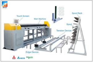 China Galvanized Rabbit Fencing Wire Net Making Machine on sale