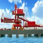 Screw Type Ship Loader For Bulk Material Handling At Seaport Terminal