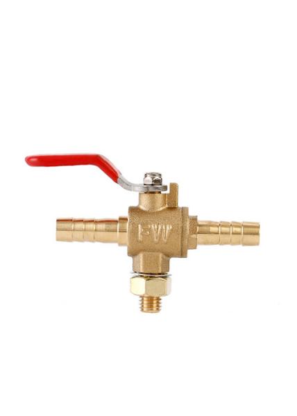 Cheap Rustproof Stable 3 Way Copper Valve , Anticorrosive Brass Three Way Ball Valve for sale