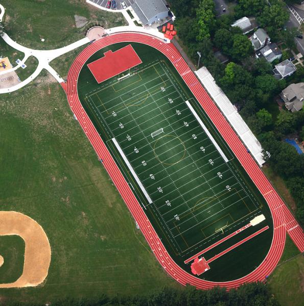 Cheap Environmental Rubber Athletic Running Track Prefabricated System Running Track Red for sale