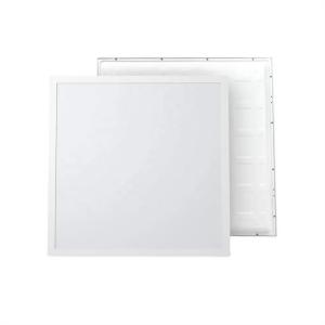 Best 72w led recessed ceiling panel lights with 160lm/w silver and white frame for corridor hallway wholesale
