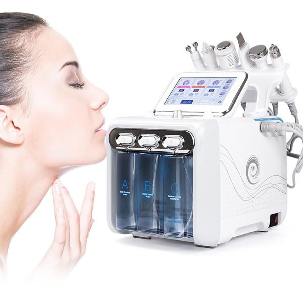 Cheap Micro Oxygen Bubble Facial Beauty Machine 6 In 1 Multifunction Hydra Skin Cleansing Machine for sale